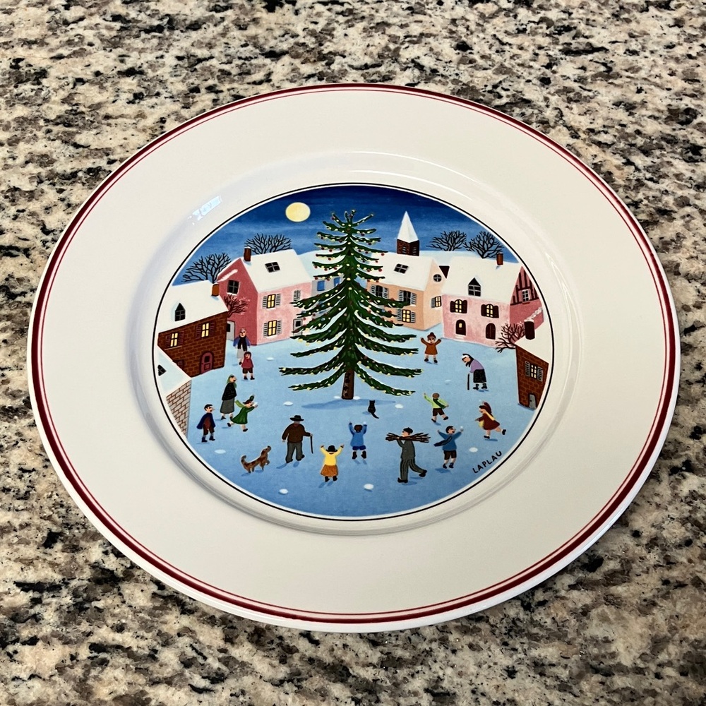 Villeroy & Boch Naif Christmas Plate